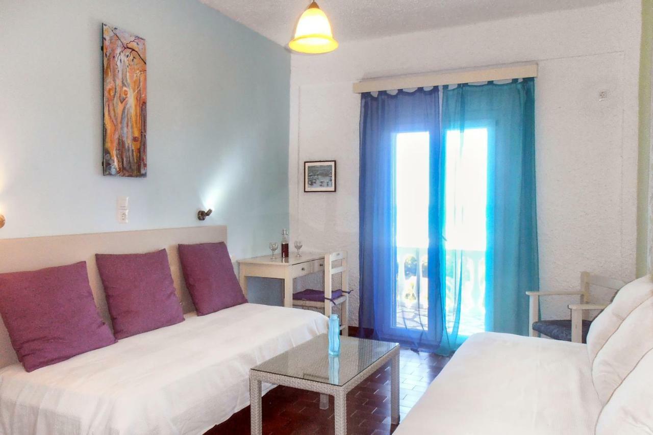 Elli Beach Apartments And Studios Almiros Beach Bagian luar foto